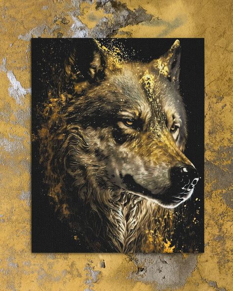 🐺 Immerse yourself in the beauty of the wilderness with our Wolf Art Collection. These stunning paintings offer a glimpse into the world of wolves, capturing their strength and grace in every brushstroke. ➡️ https://luxurywallart.com/collections/wolf-paintings . . . . . #luxurywallart #luxuryart #wolfart #wolf #blackwolf #bluewolf Wolves Painting Acrylic, Wolf Paintings, Stunning Paintings, Luxury Wall Art, Wolf Painting, Black Wolf, Luxury Art, Wolf Art, Watercolor Drawing