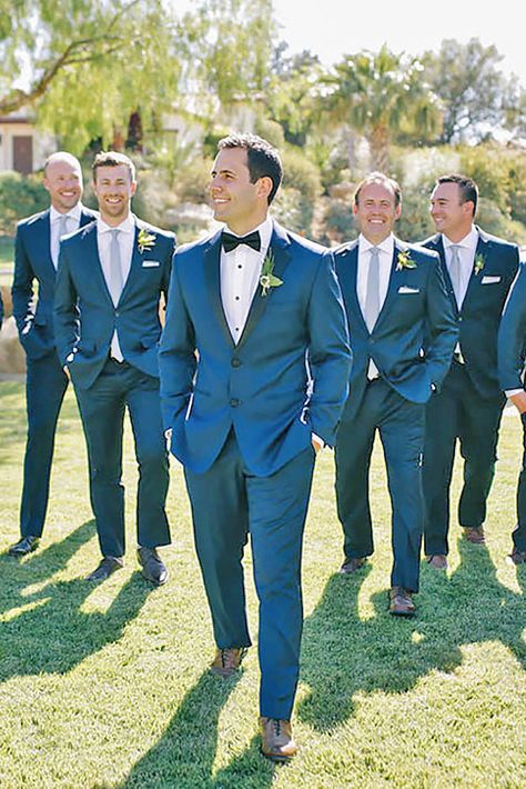 Groomsmen Attire In Classic Style, Vest, Tuxedo And Casual ❤ Groomsman Colors, Groomsmen Outfit Ideas, Groomsmen Shots, Color Trends For 2023, Rustic Groomsmen Attire, Outfit Ideas With Sneakers, Navy Groomsmen Suits, Vest Tuxedo, Navy Blue Wedding Theme