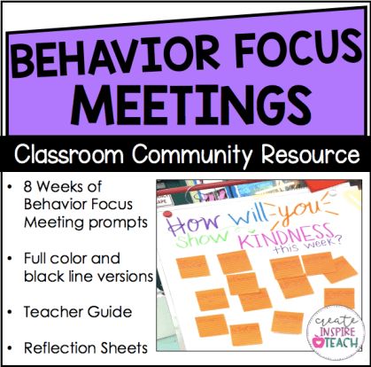 Behavior Expectations, Effective Classroom Management, Classroom Management Plan, Building Classroom Community, Responsive Classroom, Behavior Interventions, Classroom Behavior Management, Third Grade Classroom, Student Behavior