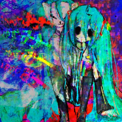 Eyestrain Art, Glitch Core, Pola Tato, Piskel Art, Swag Art, Mia 3, Dark Art Illustrations, Scary Art, Glitch Art