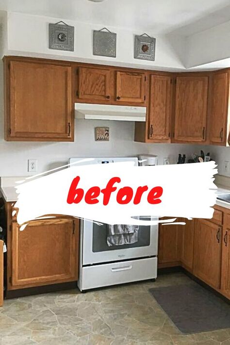 Old Kitchen Cabinet Makeover, Cupboard Makeover, Diy Kitchen Cabinets Painting, Diy Kitchen Projects, Old Kitchen Cabinets, Paint Kitchen, Organizing Hacks, Kitchen Cabinets Makeover, Cabinet Makeover