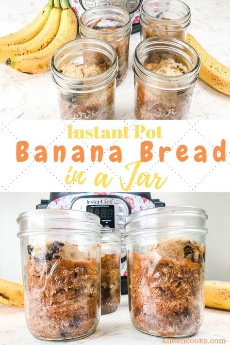 Easy Breakfast On The Go, Instant Pot Banana Bread, Mason Jar Recipe, Instant Pot Yogurt, Banana Bread Loaf, Food Scientist, Mason Jar Meals, Make Banana Bread, Meals In A Jar