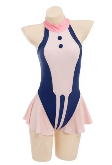 Mha Ochako Uraraka, Ochako Uraraka Cosplay, Mha Ochako, Uraraka Cosplay, Bathing Suit Outfits, Swimsuit Cosplay, Girly Girl Outfits, Swimsuits Outfits, Swimwear High Waisted