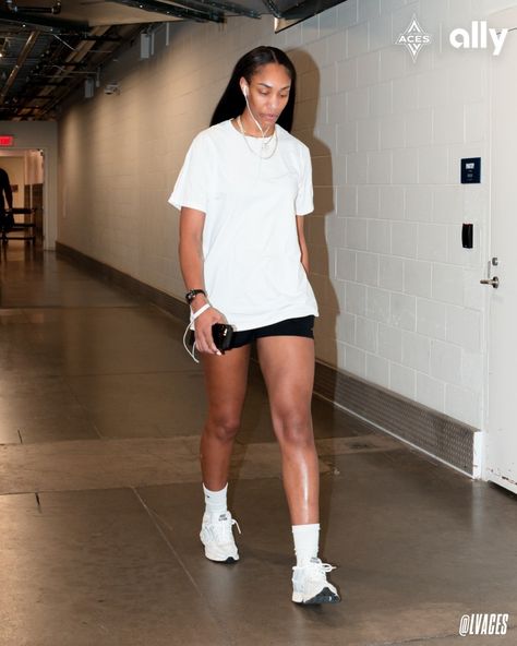 Las Vegas Aces | business attire 🫢 Presented by @ally // #ALLINLV | Instagram Aja Wilson, Las Vegas Aces, Wnba, Business Attire, Las Vegas Nevada, Nevada, Las Vegas