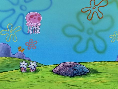 Spongebob Clouds, Jellyfish From Spongebob, Spongebob Jellyfish, Chair Inspiration, Playlist Covers, Sticker Ideas, 30th Birthday, Jellyfish, Drawing Reference