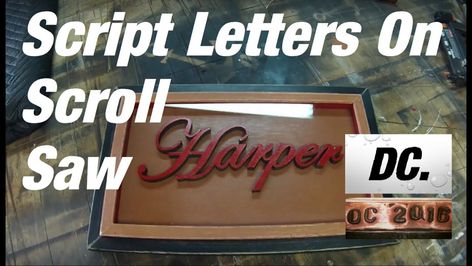 Wooden Letter Crafts, Dremel Crafts, Script Letters, Bandsaw Box, Wooden Wall Plaques, Wood Projects That Sell, Script Lettering, Letter A Crafts, Scroll Saw Patterns