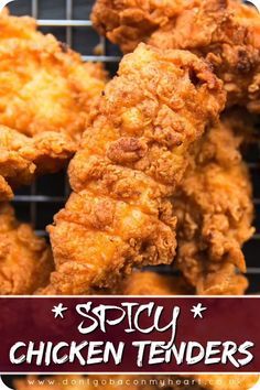 Spicy Fried Chicken Recipes, Spicy Chicken Tenders Recipes, Homestead Breakfast, Spicy Chicken Strips, Spicy Chicken Tenders, Resepi Ayam, Spicy Fried Chicken, Fried Chicken Tenders, Fry Chicken