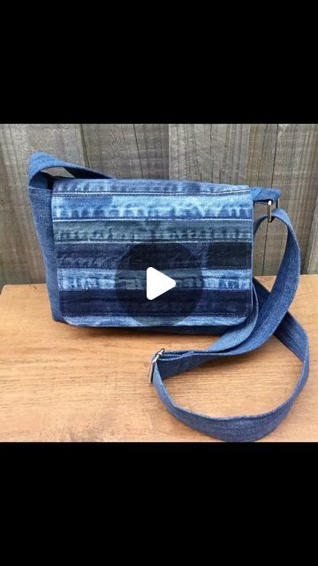 Linda Eales on Instagram: "This messenger bag is perfect for everyday use as a shoulder or crossbody bag.  Handmade from recycled denim, and ready to post from my @madeit store. 🩵👖🩵 . #lindabearshandmade #madeitau #upcycleddenim #recycledjeans #messengerbag #crossbodybag #everydaybag  #aussiehandmade #denimbag #upcyclingdenim #reducereuserecycle #madeinmelbourne" Denim Recycle, Recycled Denim Bags, Denim Crossbody Bag, Denim Crossbody, Recycled Jeans, Reduce Reuse Recycle, Upcycled Denim, Recycled Denim, Denim Bag