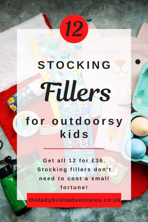 12 ideas for stocking fillers for kids. All the ideas are perfect for outdoor-loving kids Outdoorsy Kids, Outside Activities For Kids, Family Gift Guide, Stocking Fillers For Kids, Filler Ideas, Cat Snacks, Outdoor Games For Kids, Chocolate Coins, Festive Crafts