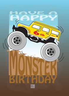 Greeting Card Universe Birthday Monster Truck, Monster Truck Cars, Happy 11th Birthday, Happy 12th Birthday, Happy 15th Birthday, 16th Birthday Card, Happy 17th Birthday, Happy 13th Birthday, Happy 8th Birthday