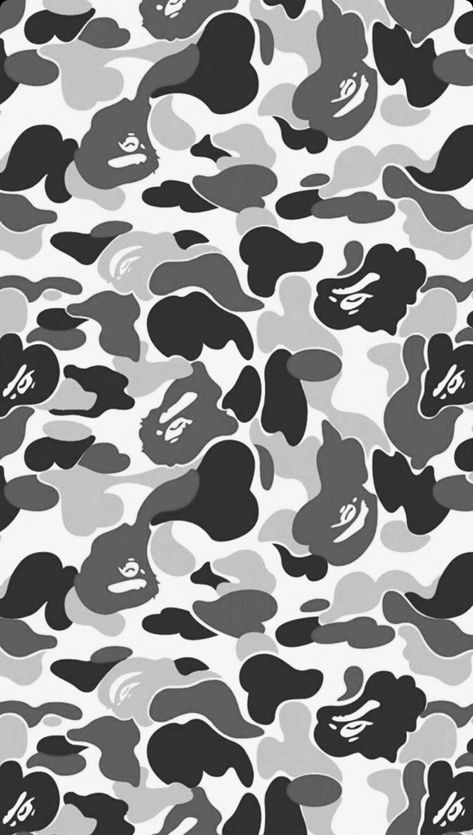 White Camo Wallpaper, Bape Camo Wallpaper, Bape Wallpaper Iphone, Wallpaper Iphone Hd, Kaws Iphone Wallpaper, Bape Camo, Pretty Wallpaper Ipad, Camo Wallpaper, Kaws Wallpaper