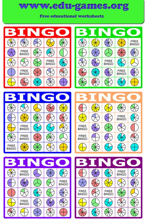 Fraction bingo is an excellent way to practice your students reconigation skills. The page creates the fraction bingo cards in a pdf file including the question card for the techer. Fraction Bingo Free Printable, Math Decorations, Fraction Bingo, Math Fractions Worksheets, Bingo Books, Free Printable Bingo Cards, Math Bingo, Free Bingo Cards, Fun Learning Games