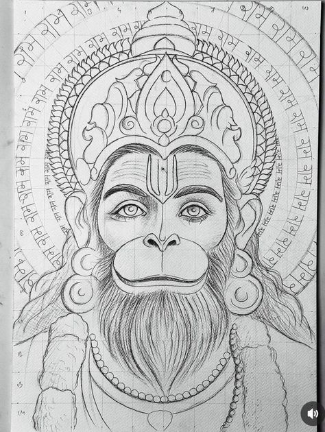 Pencil Drawing Images, Easy Mandala Drawing, Pencil Sketch Images, Easy Love Drawings, Meaningful Drawings, Cool Pencil Drawings, Hanuman Ji, Cute Doodles Drawings, Book Art Diy