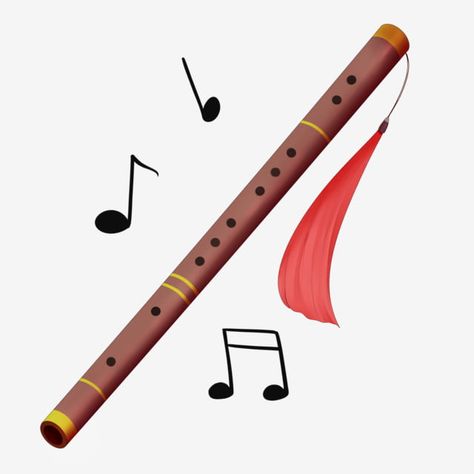 Music Instruments Drawing, Music Instruments Illustration, Flute Clipart, Flute Illustration, Flute Png, Flute Painting, Musical Instruments Art, Art Instruments, Instruments Drawing