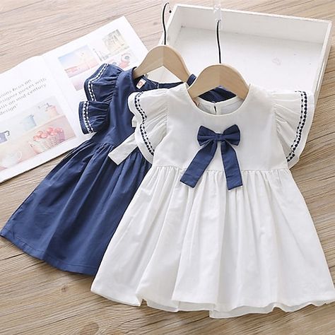 Cute Dresses For Party, Baby Girl Shorts, Girls Casual Dresses, Baby Frocks Designs, Frocks For Girls, Kid's Fashion, Girls Sweet, Dresses Kids Girl