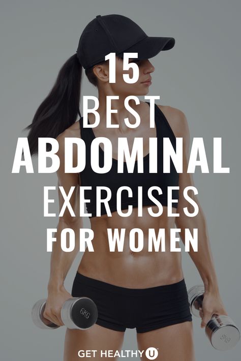 Ab Exercises For Women, Best Abdominal Exercises, Upper Abs, Effective Ab Workouts, Gym Abs, Standing Abs, Strengthen Your Core, Abs Women, Exercises For Women