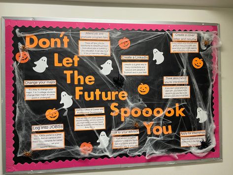 Halloween High School Bulletin Boards, October Ra Board Ideas, October Ra Bulletin Board Ideas, Halloween College Bulletin Boards, School Bulletin Board Ideas High School, Halloween Bulletin Boards College, September Bulletin Board Ideas College, October Bulletin Board Ideas College, Ra October Bulletin Boards