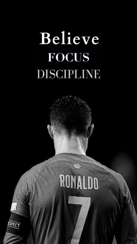 Cr7 Quotes, Inspirational Football Quotes, Football Motivation, Cristiano Ronaldo Quotes, Ronaldo Quotes, Athlete Quotes, Discipline Quotes, Cute Good Morning Images, Fb Cover Photos