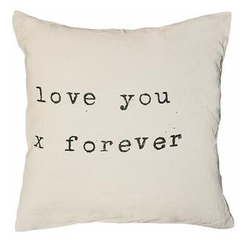 Love You X Forever" Vintage Typewriter Large Linen Down Throw Pillow Little Gifts For Him, Painted Fox Home, Modern Organic Home, Sugarboo Designs, Cool Gifts For Teens, Vintage Typewriters, Linen Throw Pillow, Baby Pillows, Romantic Valentine