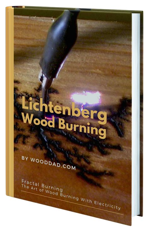 Burning Wood With Electricity, Lichtenberg Wood Burning, Wood Slice Coffee Table, Wood Burning Techniques, Wood Burn Designs, Red Oak Wood, Wooden Artwork, Woodburning Projects, Light Colored Wood