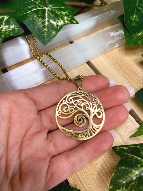 Spiritual Necklaces, Jewelry Spiritual, Spiritual Necklace, Caged Necklace, Life Jewelry, Spiritual Yoga, Tree Jewelry, Tree Of Life Jewelry, Yoga Necklace