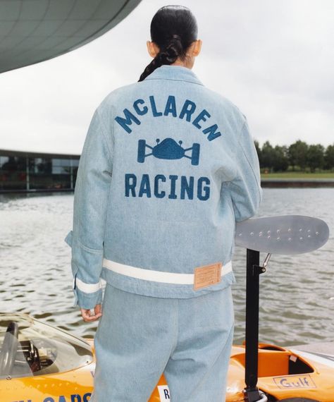 Silverstone Circuit, Mclaren Racing, Racing Gloves, Hypebeast Style, British Grand Prix, Love Store, Berlin Fashion Week, Racing Suit, Levis Jacket