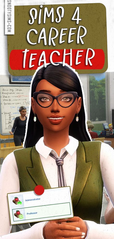 sims 4 teacher career Sims 4 Teacher, Sims 4 Get Together, Sims 4 Jobs, Los Sims 4 Mods, Teacher Career, The Sims 4 Lots, Sims 4 Cheats, The Sims 4 Packs, Sims 4 Expansions