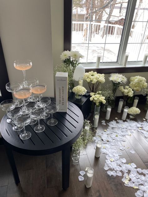 Ikea storhet chamapgne tower Dream Proposal, Tower Stand, Champagne Tower, Dream Engagement, Engagement Party, House Warming, Champagne, Wedding Ideas, Tower