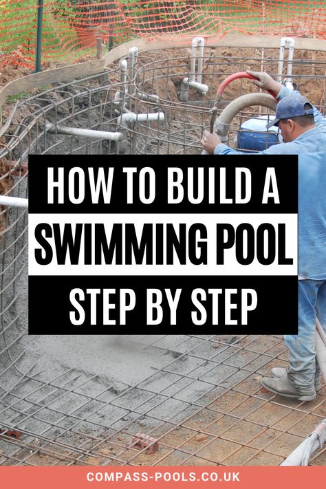 Pool Waterfall Diy, Swimming Pool Dimensions, Swimming Pool Plumbing, Pool Design Plans, Underground Swimming Pool, Swimming Pool Steps, Swimming Pool Plan, Underground Pool, Pool Plumbing