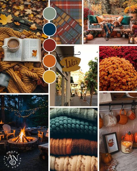 🍁 Fall Mood Board Challenge 🍁 All the cozy, warm vibes with fire pit nights, plaid blankets, chunky sweaters and Gilmore Girls on repeat. @roymeister @heyalissandra @jenprocreates @heatherslettering, @jessmillerdraws @snippetsofwhimsy @AdobeExpress #adobeexpress #expressyourfallmood #moodboard #moodboardaesthetic #adobedraw #design #graphicdesign #creative #fall #autumn #cozy #gilmoregirls Thanksgiving Mood Board, September Mood Board, Autumn Mood Board, Fall Core, Autumn Moodboard, Fall Moodboard, Fall Board, Fall Fitness, Fall Boards