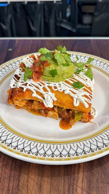 Fajita Lasagna, Restaurant Salsa, Josh Elkin, Chicken Lickin, Noodles Chicken, Guacamole Salsa, Lasagna Ingredients, Red Enchilada Sauce, Chicken Fajita