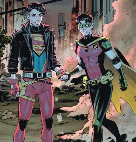 Superboy X Robin, Kon Kent, Tim Drake Robin, Timothy Drake, Conner Kent, Tim Drake Red Robin, Robin Dc, Figura Paterna, Univers Dc