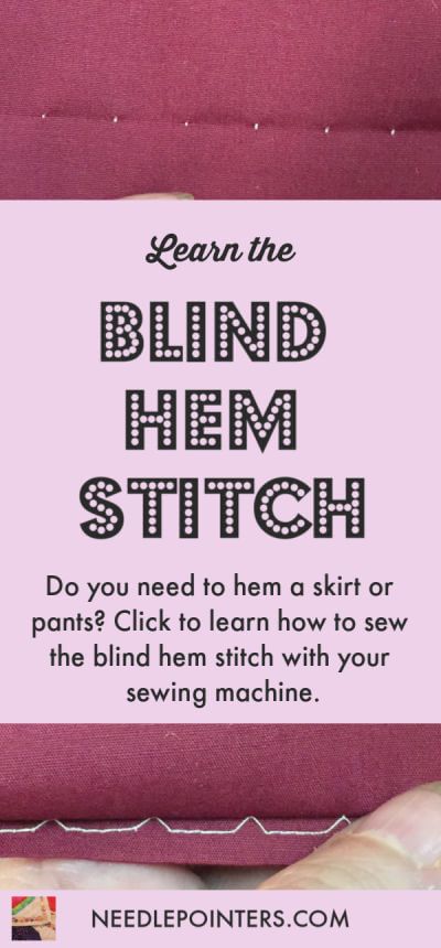 Blind Hem Tutorial, Blind Hem Stitch, Sewing Hems, Blind Hem, Invisible Stitch, Sewing Machine Thread, Sewing Pants, Hem Stitch, Embroidery Stitch