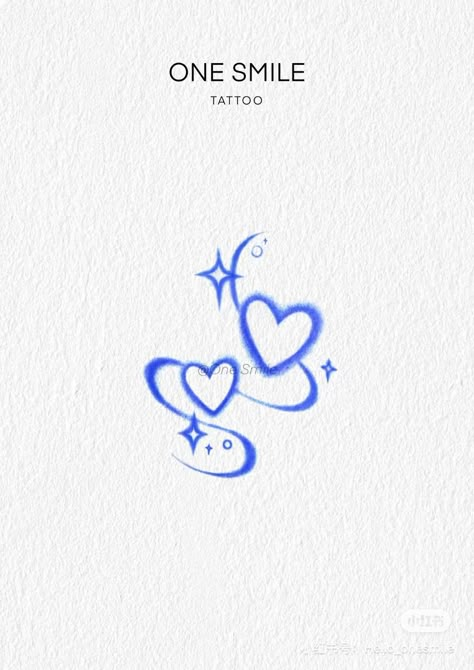 Air Sign Tattoo Ideas, Cool Heart Tattoos, Tattoo Size Chart, Cute Minimalist Tattoo, Cute Heart Tattoos, Smile Tattoos, Two Hearts Tattoo, Tramp Stamps, Freetime Activities