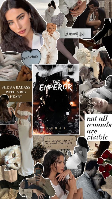 Amara Rossi Maroni - 'The Emperor' by RuNyx 🐈‍⬛📖❤️‍🩹 #theemperor #theemperorbyrunyx #theemperoraesthetic #amararossi #amararossiaesthetic Amara Rossi, Big Heart, Glow Up?, Psychology, Healing, Let It Be, Books