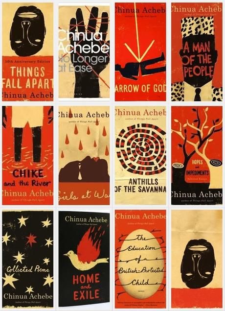 55 Years of Nigerian Literature: Chinua Achebe and the Art of Edel Rodriguez Illustration Design Graphique, Cover Design Inspiration, Book Cover Design Inspiration, Graphisches Design, Book Cover Illustration, Beautiful Book Covers, Book And Magazine, Publication Design, Book Jacket