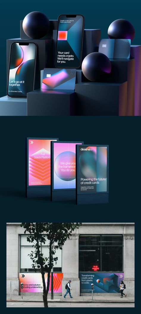 Deserve Branding by Humbleteam. on Behance Brand Identity Colors, Visual Strategy, Visual Identity Design, Retro Futuristic, Ux Web Design, Illustrator Tutorials, Marketing Design, Advertising Photography, Branding Inspiration