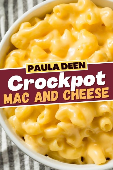 Paula Deen Mac And Cheese, Crockpot Mac And Cheese Recipe, Mac N Cheese Crockpot, Crockpot Mac N Cheese Recipe, Southern Mac And Cheese, Crockpot Mac And Cheese, Recipe Crockpot, Making Mac And Cheese, Mac Cheese Recipes