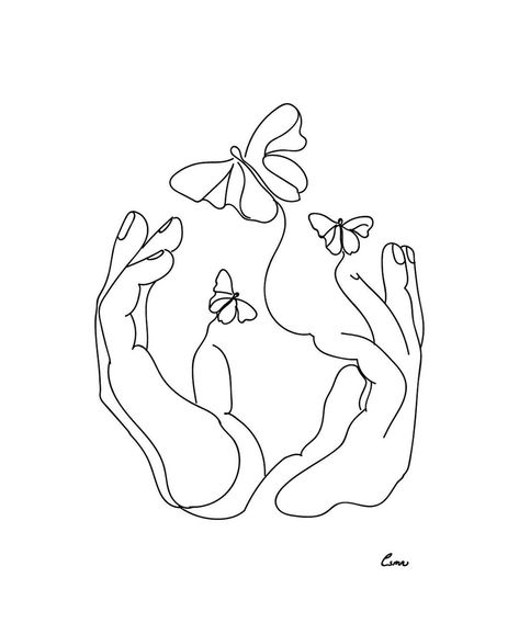 Line Art on Instagram: ““Metamorphosis. I feel a churning within, The change is coming...” • • 📩 DM for custom tattoo art • • Ignore: #singleline #onelinedrawing…” Perseverance Tattoo, Practice Aesthetic, Metamorphosis Tattoo, Wine Website, Minimalist Sketch, Tats Ideas, Doodle Wall, Minimal Drawings, Mosaic Garden Art