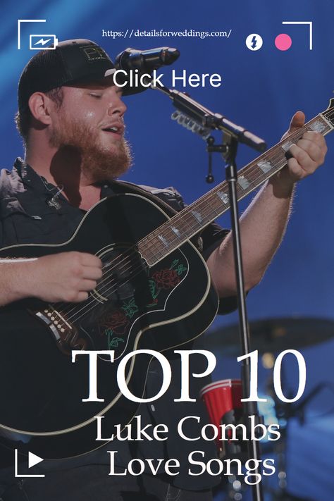 From romantic ballads to heartfelt odes to family and eternal love, let’s take a journey through the love-filled melodies that have solidified Combs as a master storyteller of love. Get ready to have your heartstrings tugged and emotions stirred as we delve into the top 10 Luke Combs love songs that will make your heart sing. Country Love Songs For Him, Relationship Songs, Songs For Boyfriend, Luke Combs, Love Songs Playlist, Songs Playlist, Song List, Song Playlist, Eternal Love