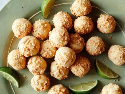 Key Lime Pie Truffles Recipe | Food Network Kitchen | Food Network Key Lime Truffles, Key Lime Pie Recipes, Lime Truffles, Lime Pie Recipe, Peppermint Marshmallows, Keylime Pie Recipe, Truffles Recipe, Truffle Recipe, Indulgent Desserts