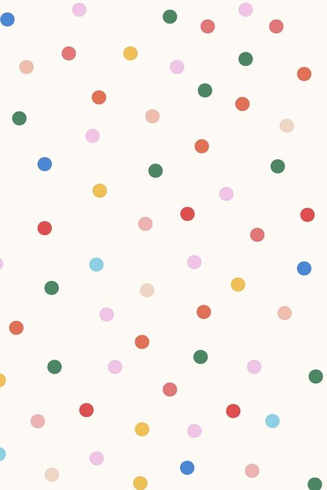 Cute polka dot background, colorful | Free PSD - rawpixel Cute Backgrounds Aesthetic, Pastel Backgrounds, Polka Dots Wallpaper, Background Cute, Dot Background, Slide Background, Backgrounds Aesthetic, Polka Dot Background, Instagram Background