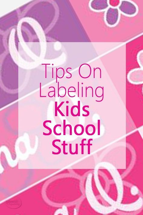 Tips on Labeling Kids School Stuff. Expensive Kids Clothes, Kids Clothes Organization, Kids Clothing Labels, Kids Name Labels, Blog Organization, Kids School Supplies, Love Label, How To Make Labels, School Labels