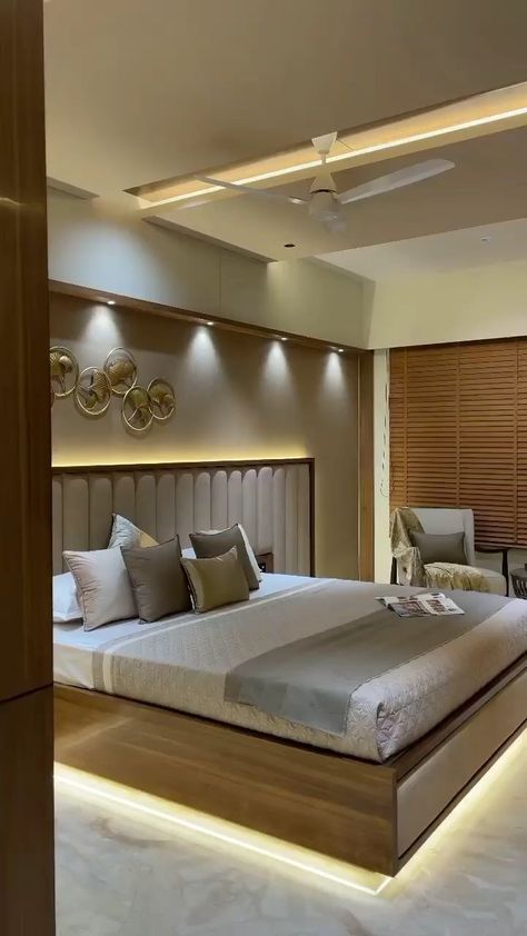 Bedroom Design Styles, Stylish Bedroom Design, Luxury Room, Decor Ideas Bedroom, Luxury Room Bedroom, Bedroom Interior Design Luxury, Hall Interior Design, Modern Bedroom Interior, Bed Design Modern