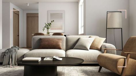 5 style rules of the 'quiet luxury' trend making interiors feel expensive Contemporary Couches, Bedroom Interior Design Luxury, Style Rules, Stylish Living Room, Contemporary Interior Design, Quiet Luxury, Interior Trend, A Living Room, Luxury Decor