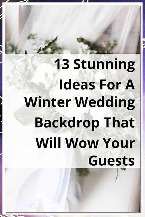 Transform your winter wedding into a magical experience with our guide to 13 stunning ideas for a winter wedding backdrop that will wow your guests. From enchanting snowy landscapes to elegant indoor settings adorned with twinkling lights, discover creative concepts that capture the essence of the season. Whether you prefer rustic charm or modern elegance, these backdrop ideas will set the perfect scene for your special day. Explore now and make your winter wedding unforgettable! Winter Wedding Photo Booth, Twinkle Light Backdrop Wedding, Winter Scenes Photography, Winter Wedding Backdrop, Diy Photo Booth Backdrop, Photo Booth Backdrop Wedding, Winter Wedding Photos, Winter Backdrops, Light Backdrop