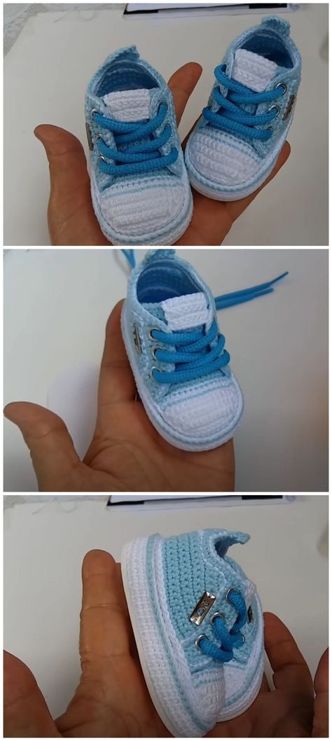 Crochet Baby Shoes Free Pattern, Crochet Baby Booties Tutorial, Crochet Lovely, Shoes Video, Tutorial Knitting, Knit Baby Shoes, Baby Shoes Diy, Crochet Baby Booties Pattern, Shoes Crochet