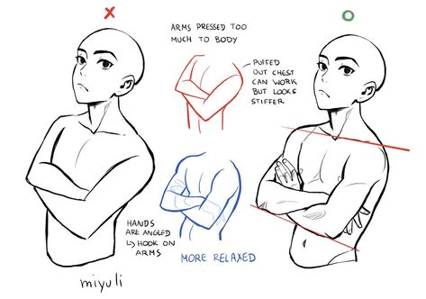 みゆり (Miyuli) on Twitter: "Some poses I struggled with recently and my personal approach to make it look better.�… " Artist Things, Character Creating, Anatomy Tutorial, Anime Tutorial, 강아지 그림, Different Poses, Body Reference Drawing, Poses References, Body Drawing