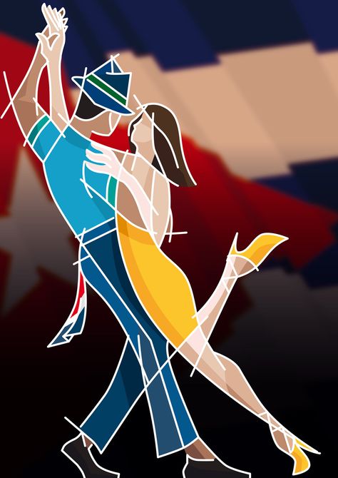 illustration for the muévete salsa dance school in bern Salsa Illustration, Salsa Baile, Salsa Party, Dance Vector, Salsa Dancer, Salsa (dance), Dancing Couple, Salsa Dance, Ballroom Dancer