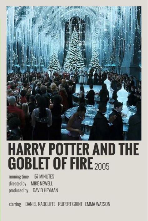 Movie Posters Harry Potter, Posters Harry Potter, Harry Potter Goblet, Film Harry Potter, Indie Movie Posters, Film Polaroid, Fire Movie, Harry Potter Poster, Iconic Movie Posters